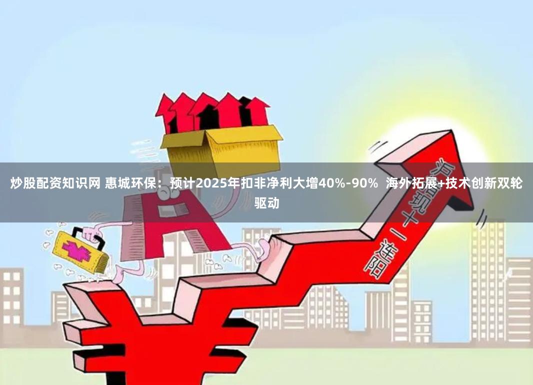 炒股配资知识网 惠城环保：预计2025年扣非净利大增40%-90%  海外拓展+技术创新双轮驱动