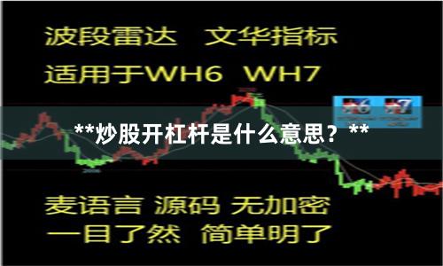 **炒股开杠杆是什么意思？**